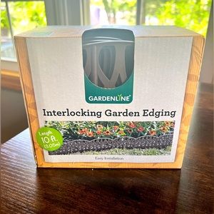 Interlocking garden edging
